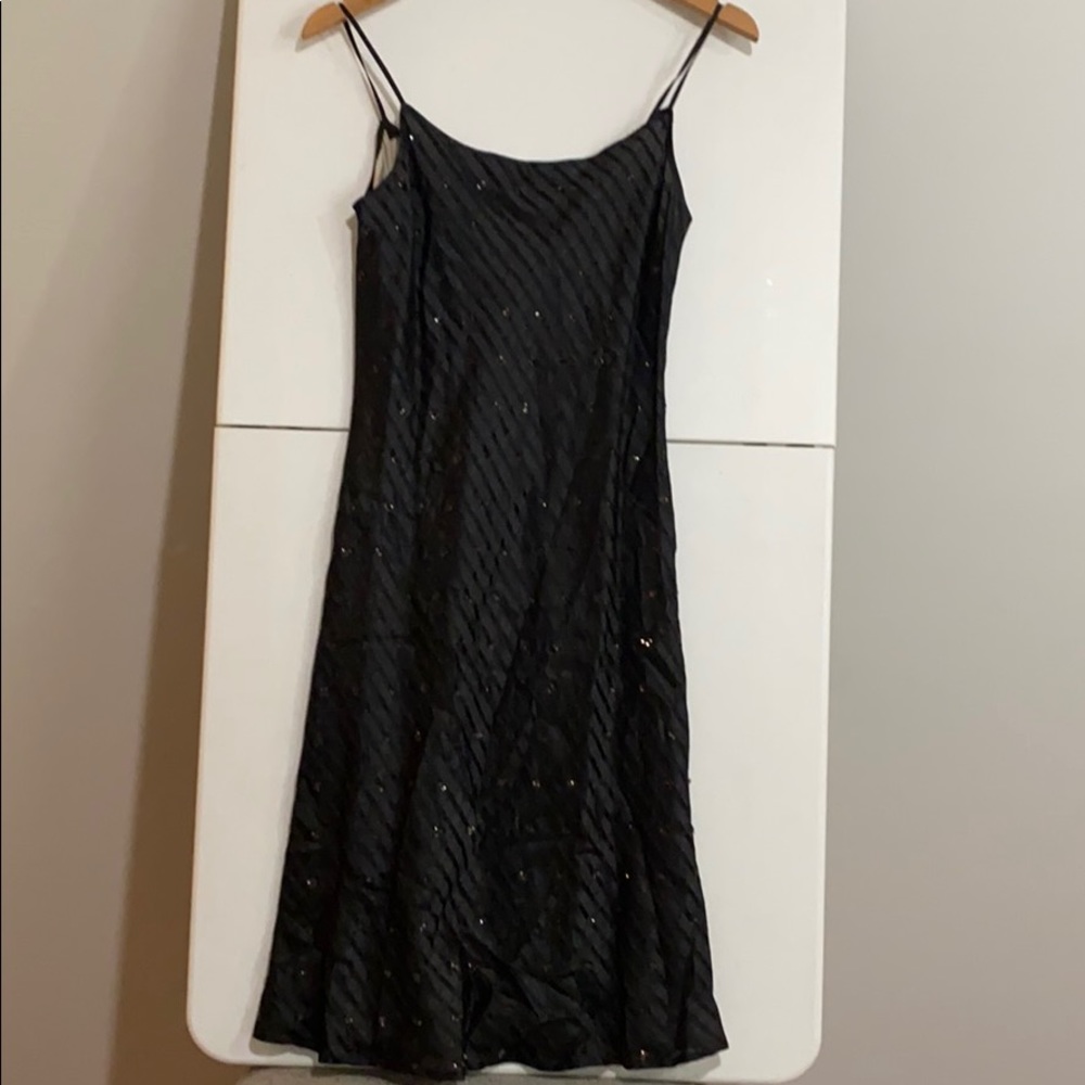 Italian Aeffe black dress